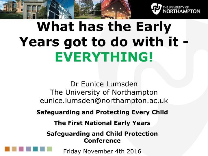 what has the early years got to do with