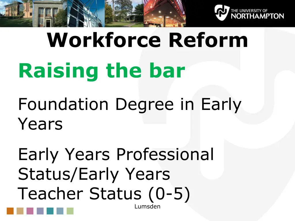 workforce reform raising the bar