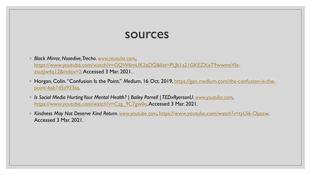 sources