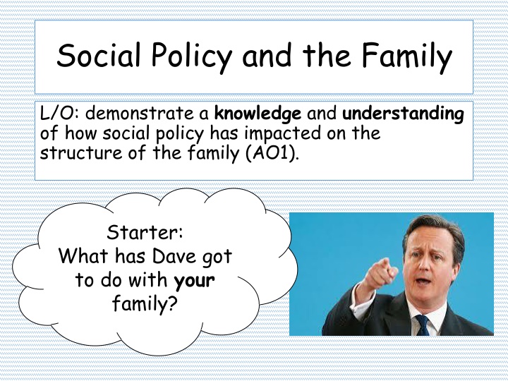 social policy and the family