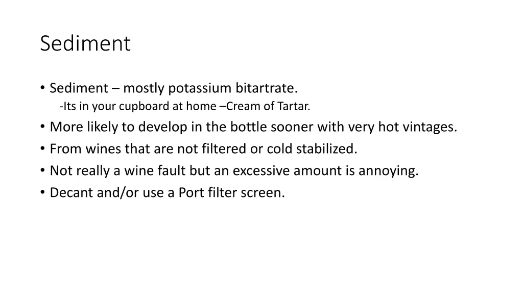 sediment