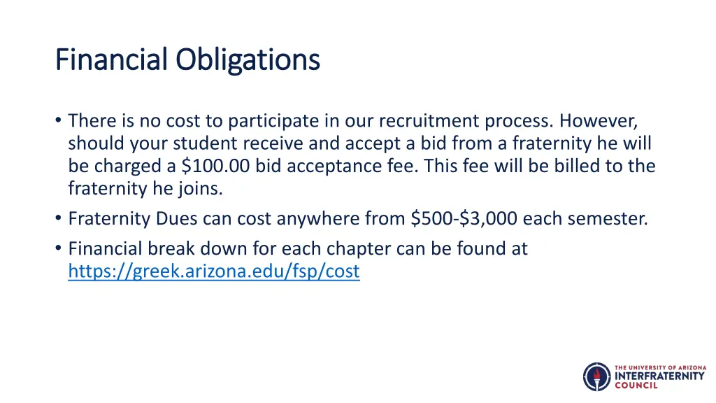 financial obligations financial obligations