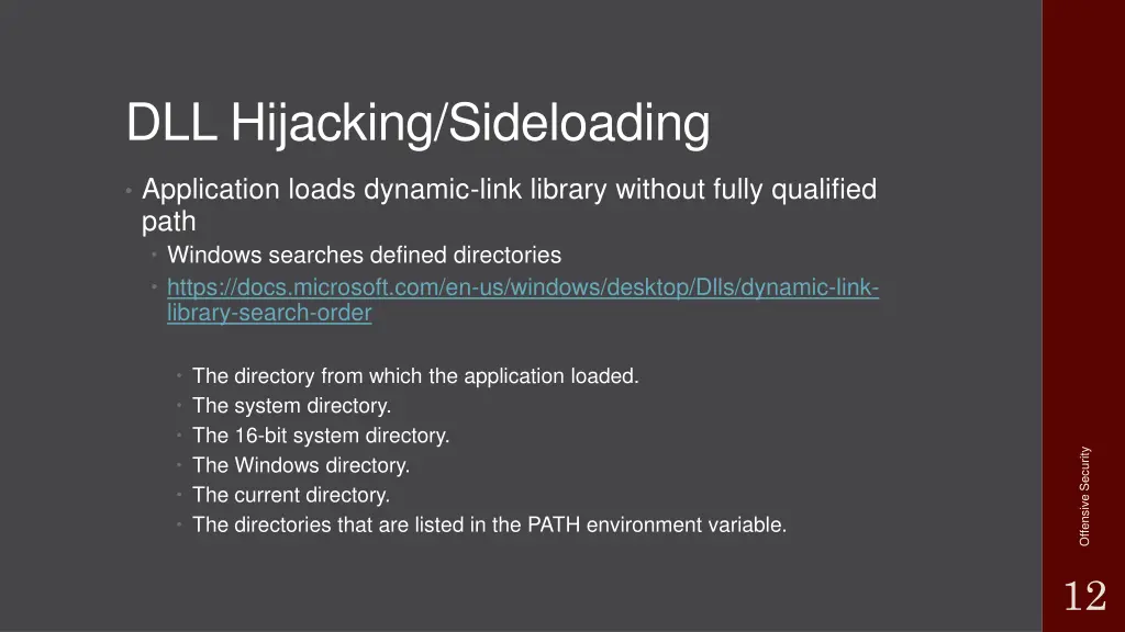 dll hijacking sideloading
