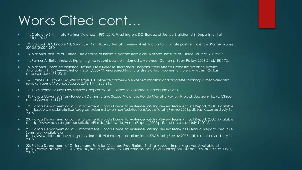 works cited cont