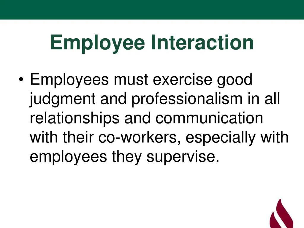 employee interaction