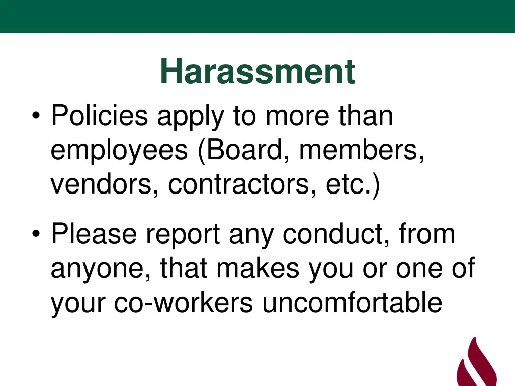 harassment