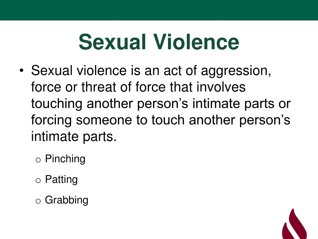sexual violence