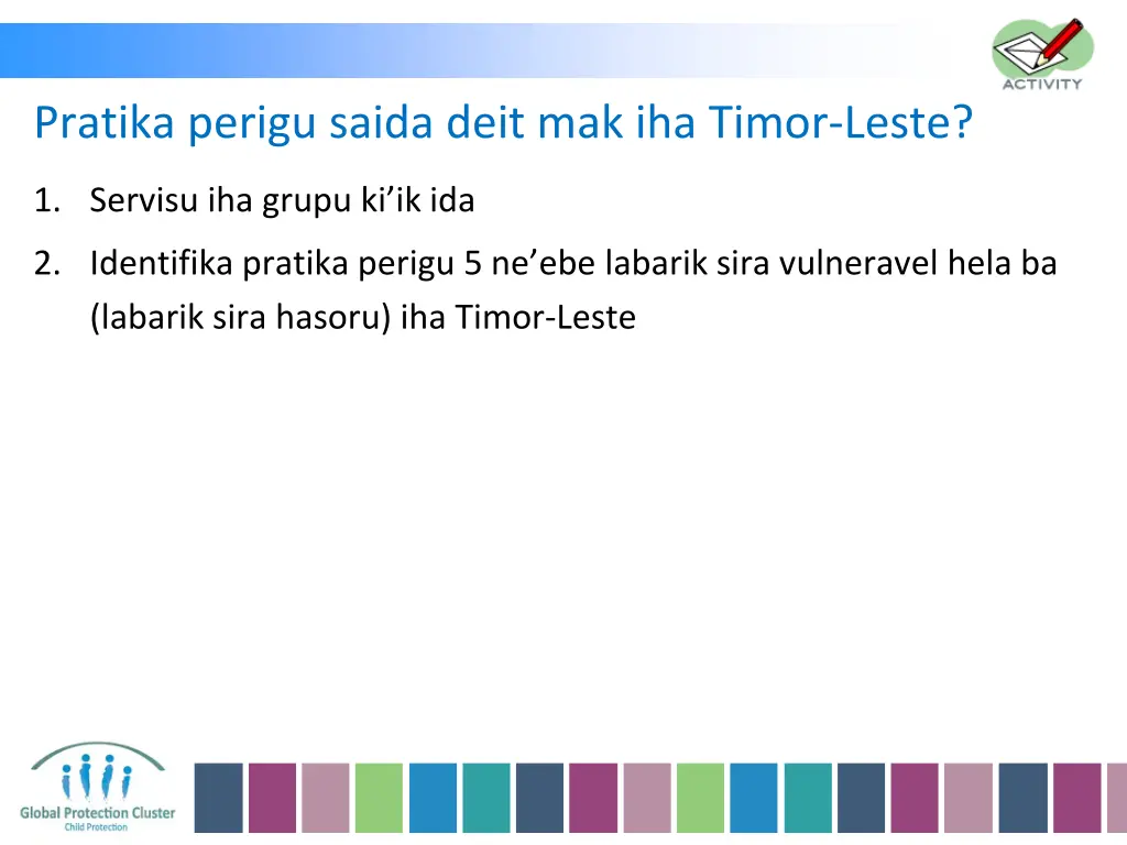 pratika perigu saida deit mak iha timor leste