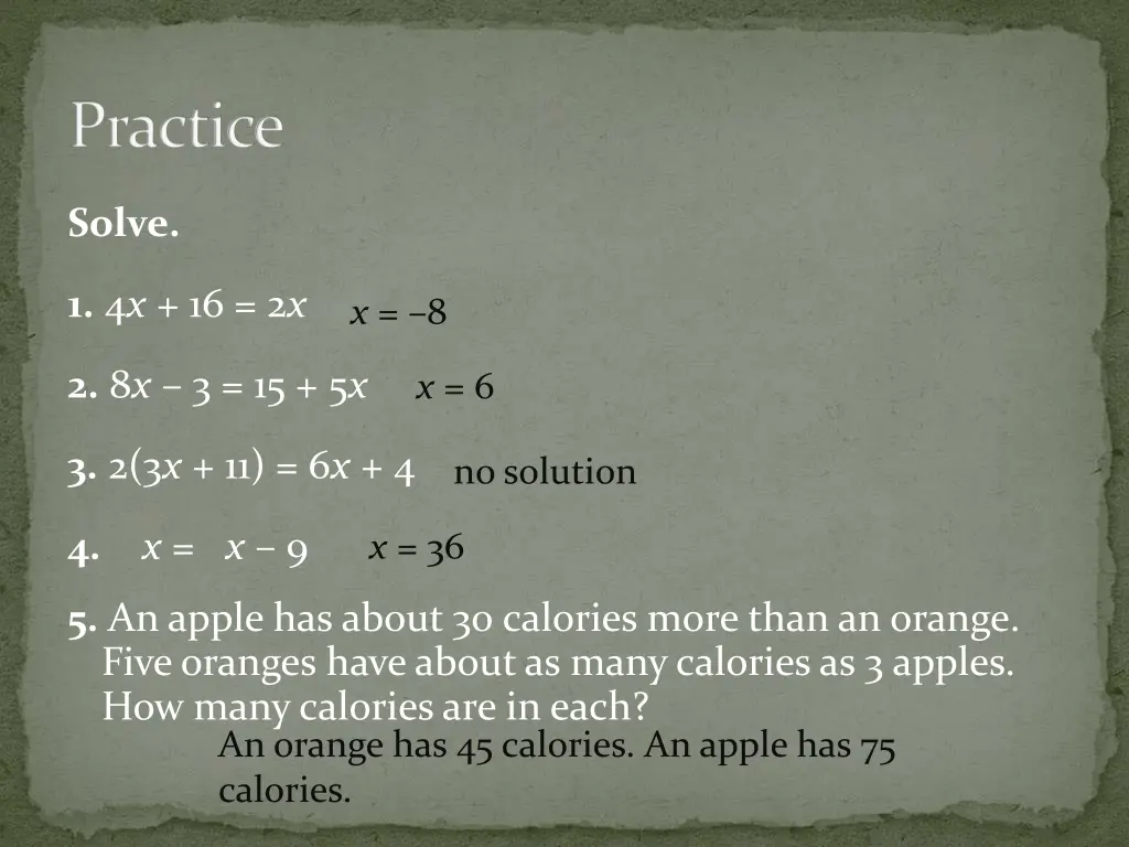 practice