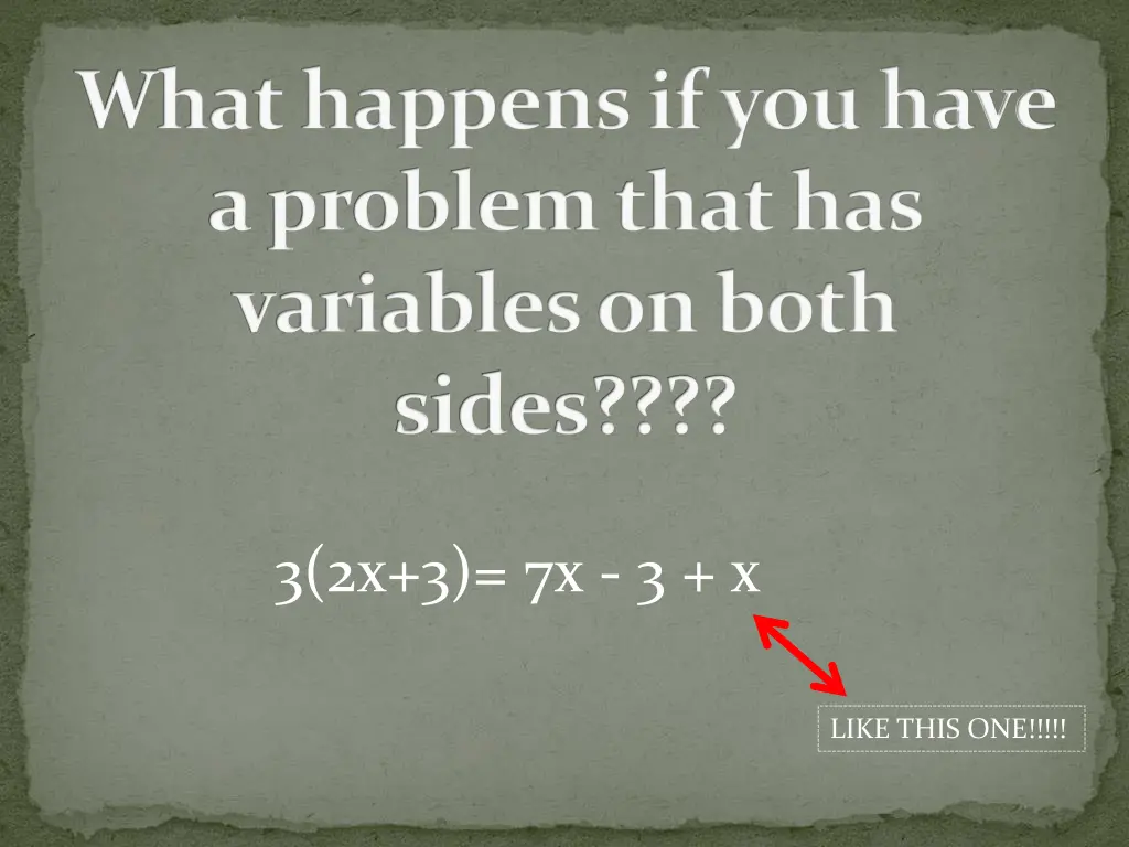 what happens if you have a problem that