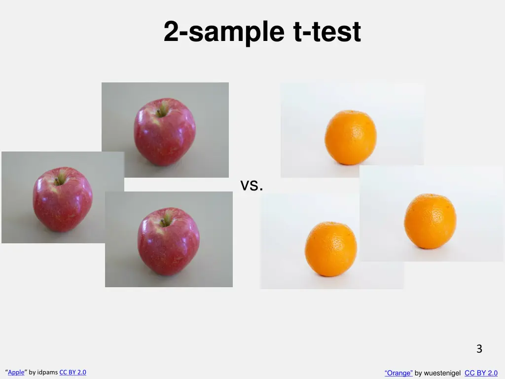2 sample t test