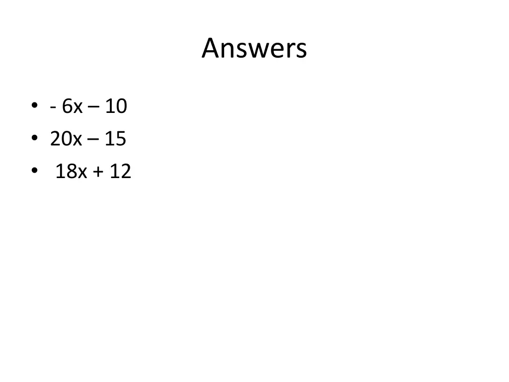 answers 1