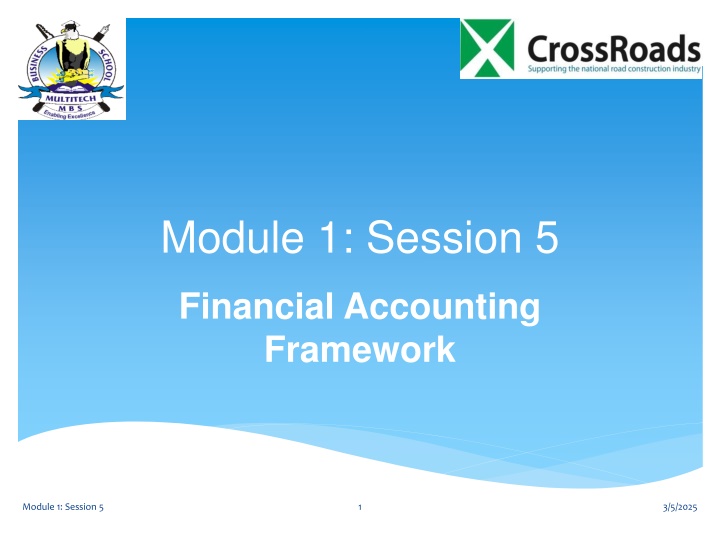 module 1 session 5