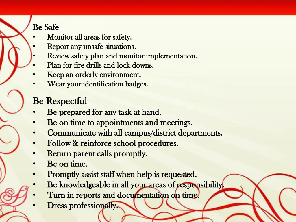 be safe be safe