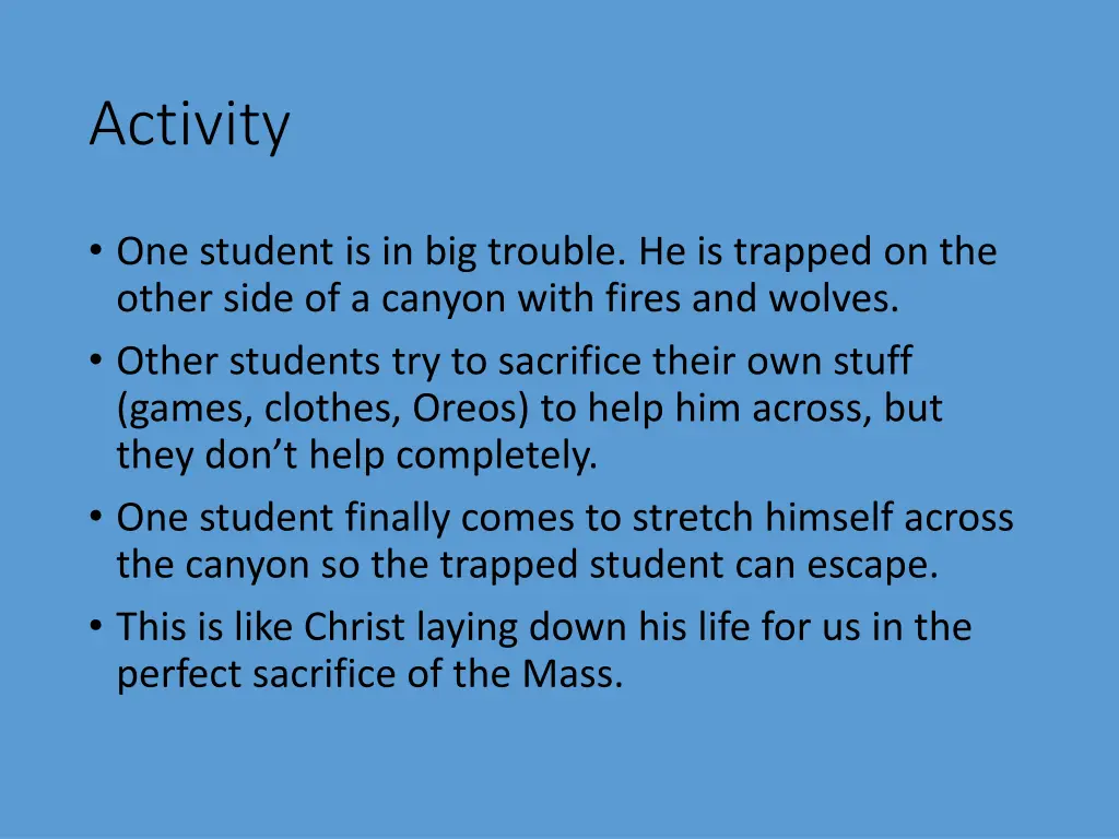 activity