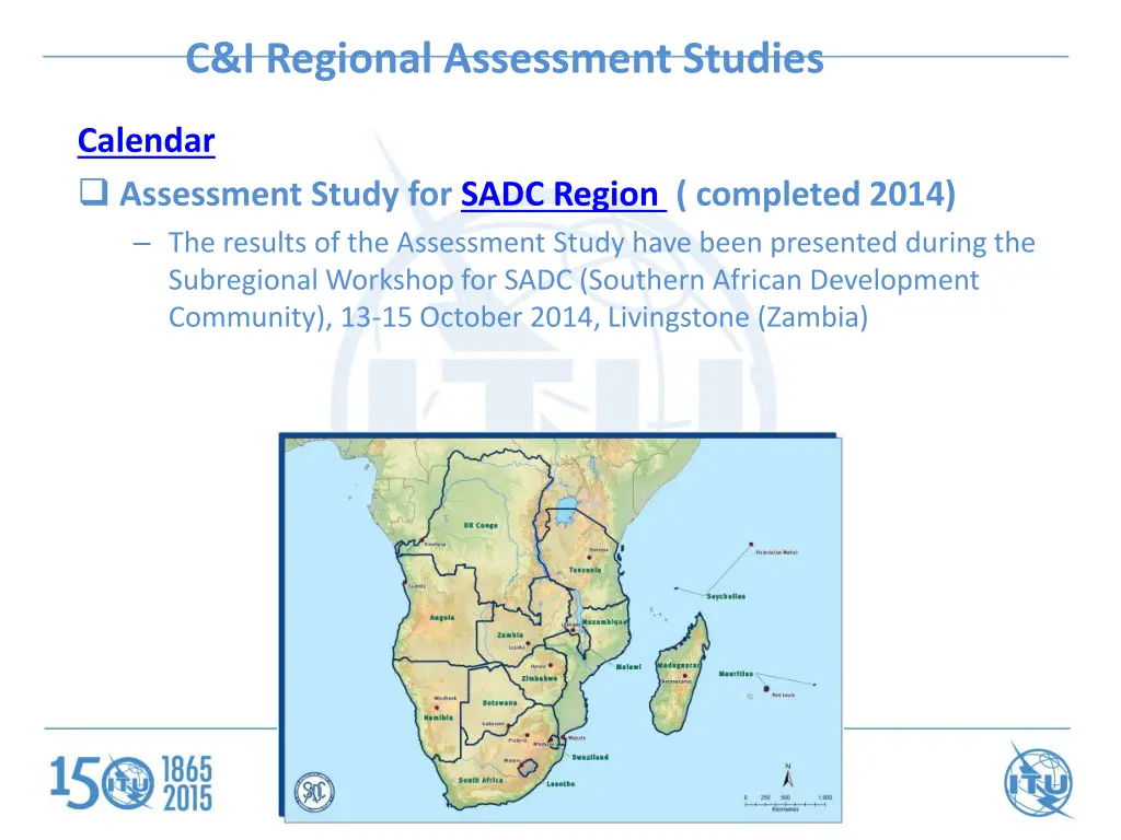 c i regional assessment studies 2