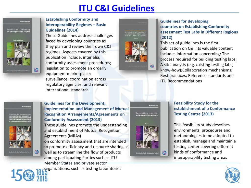 itu c i guidelines