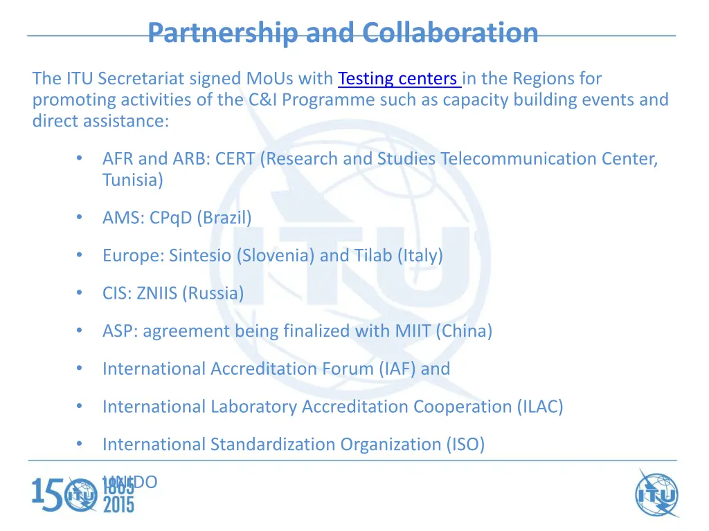 partnership and collaboration
