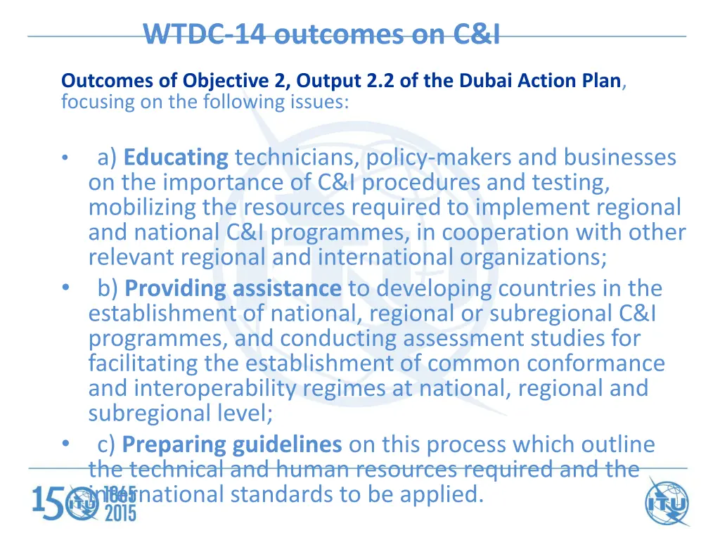 wtdc 14 outcomes on c i 1
