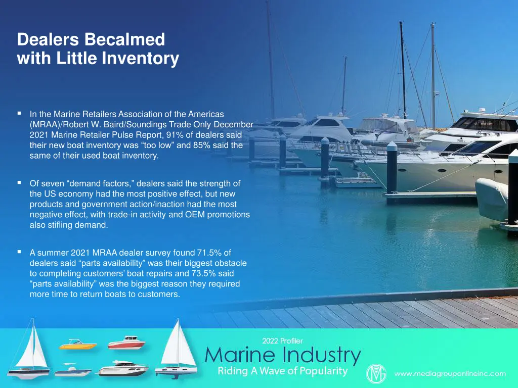 dealers becalmed with little inventory