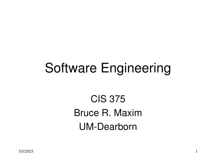 software engineering