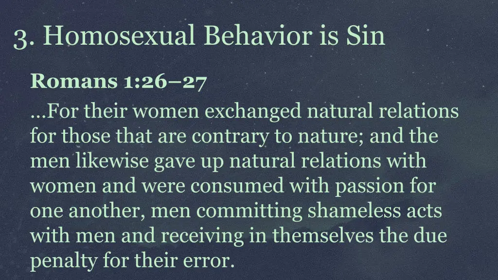 3 homosexual behavior is sin 2