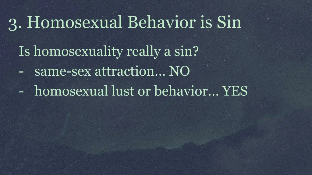 3 homosexual behavior is sin