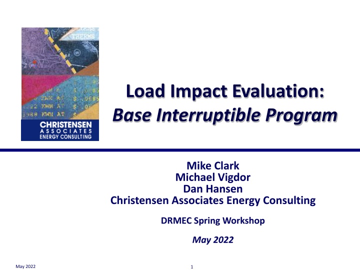 load impact evaluation base interruptible program