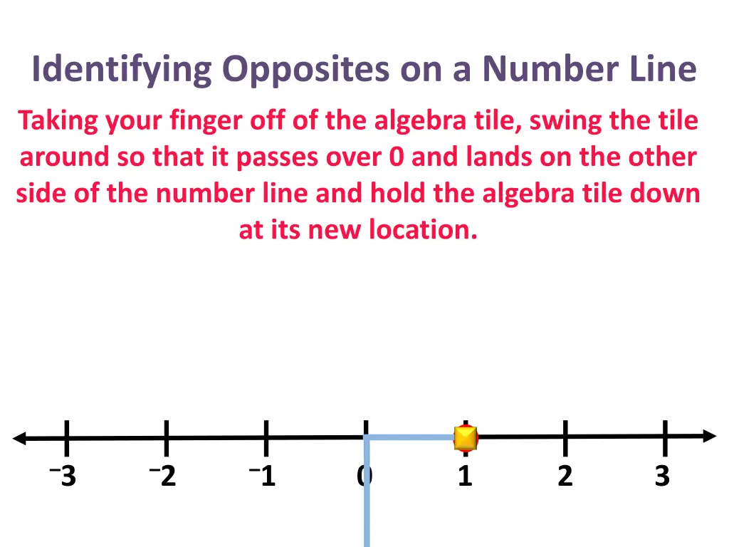 identifying opposites on a number line 13