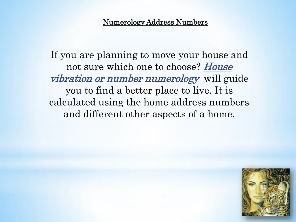 numerology address numbers numerology address