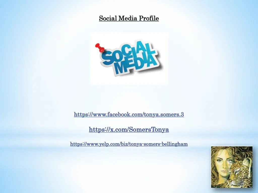 social media profile social media profile