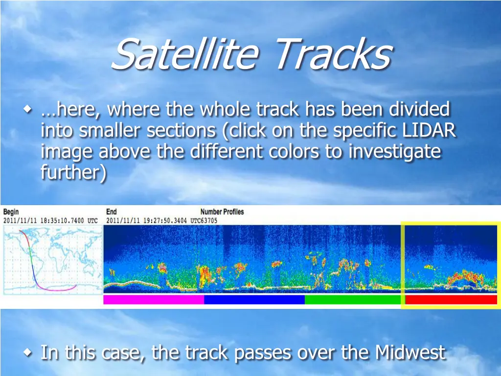 satellite tracks 1