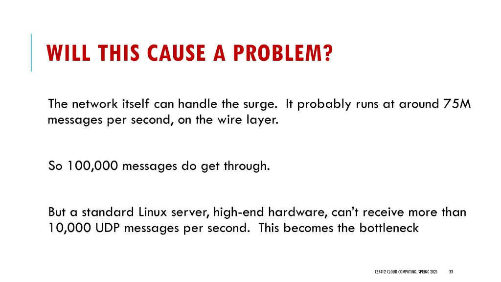will this cause a problem