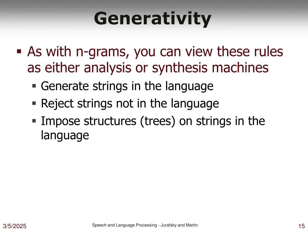 generativity