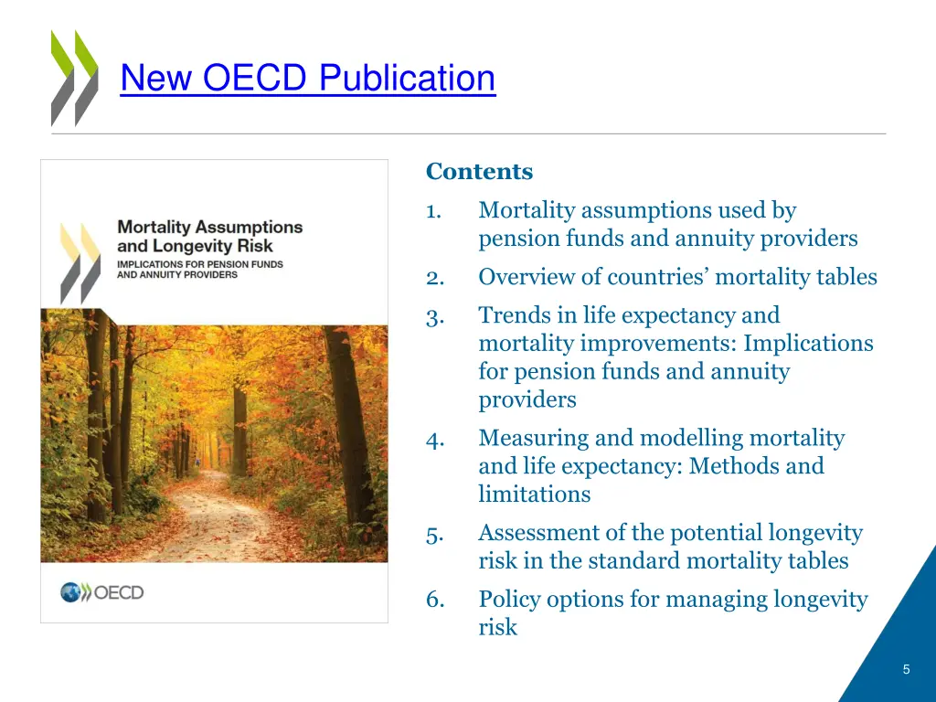 new oecd publication 1