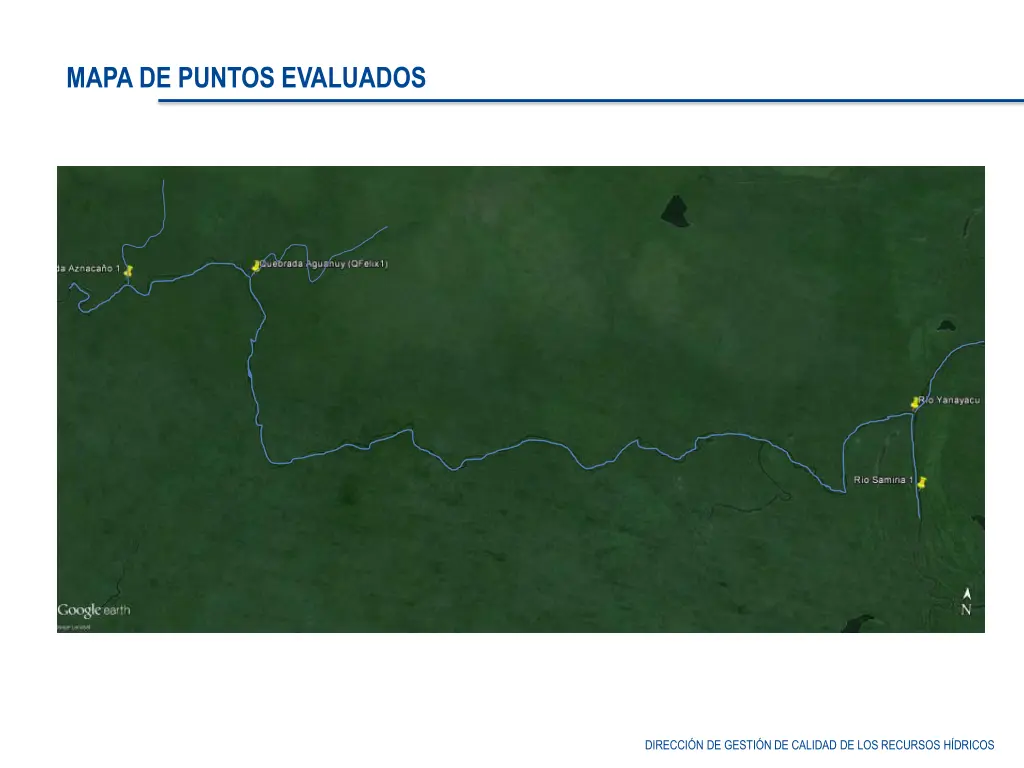 mapa de puntos evaluados 2