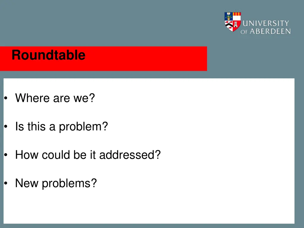 roundtable