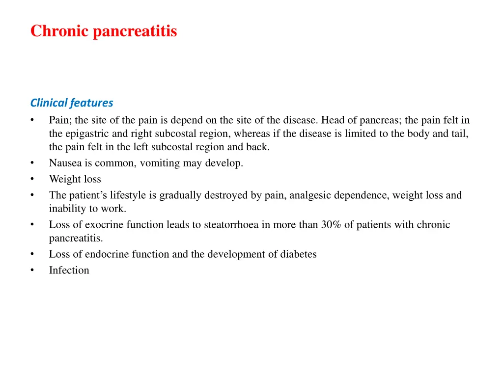 chronic pancreatitis 1