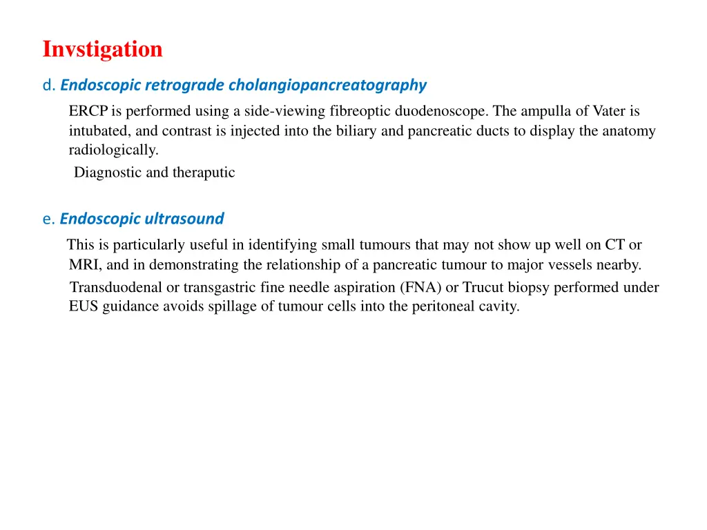 invstigation