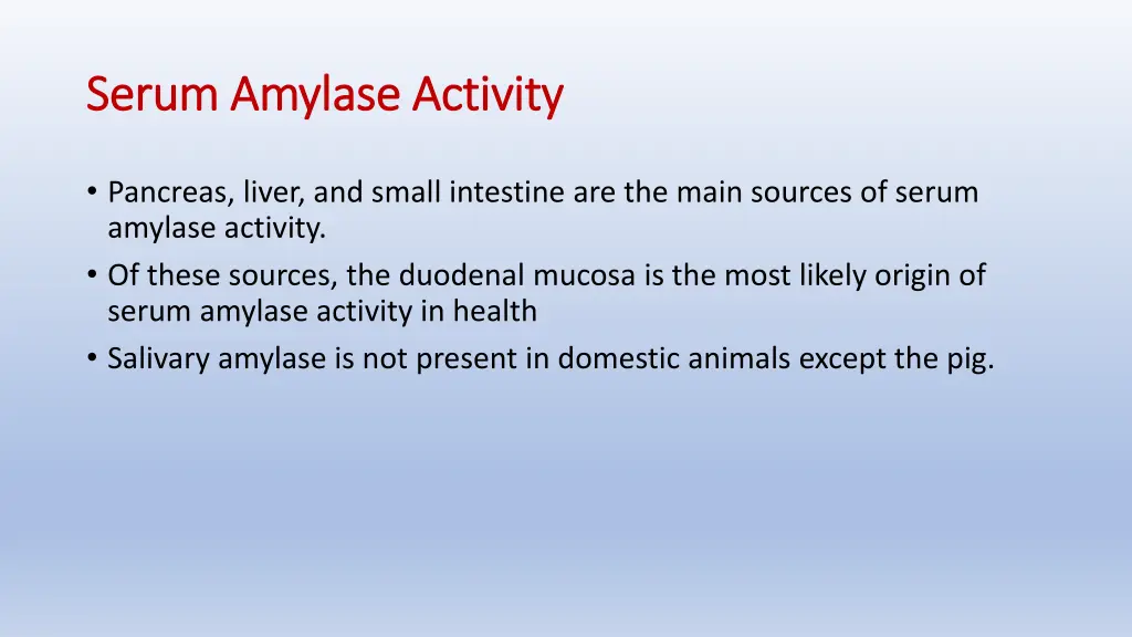 serum amylase activity serum amylase activity