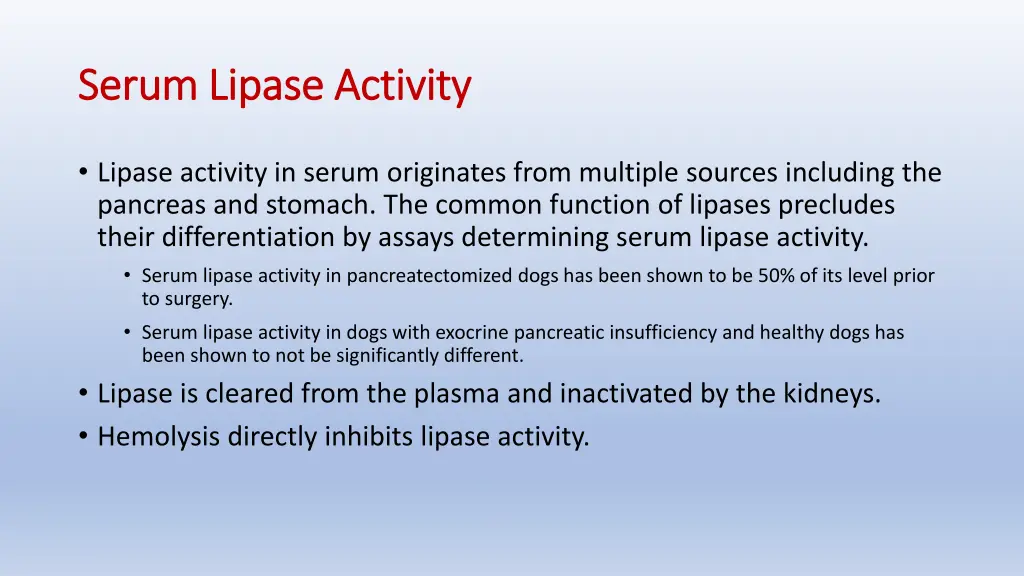 serum serum lipase