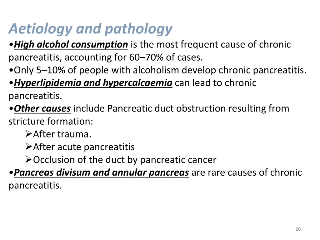 aetiology and pathology high alcohol consumption