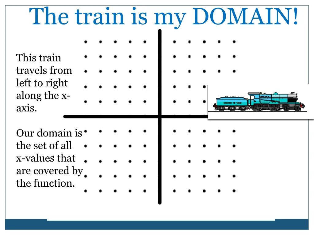 the train is my domain