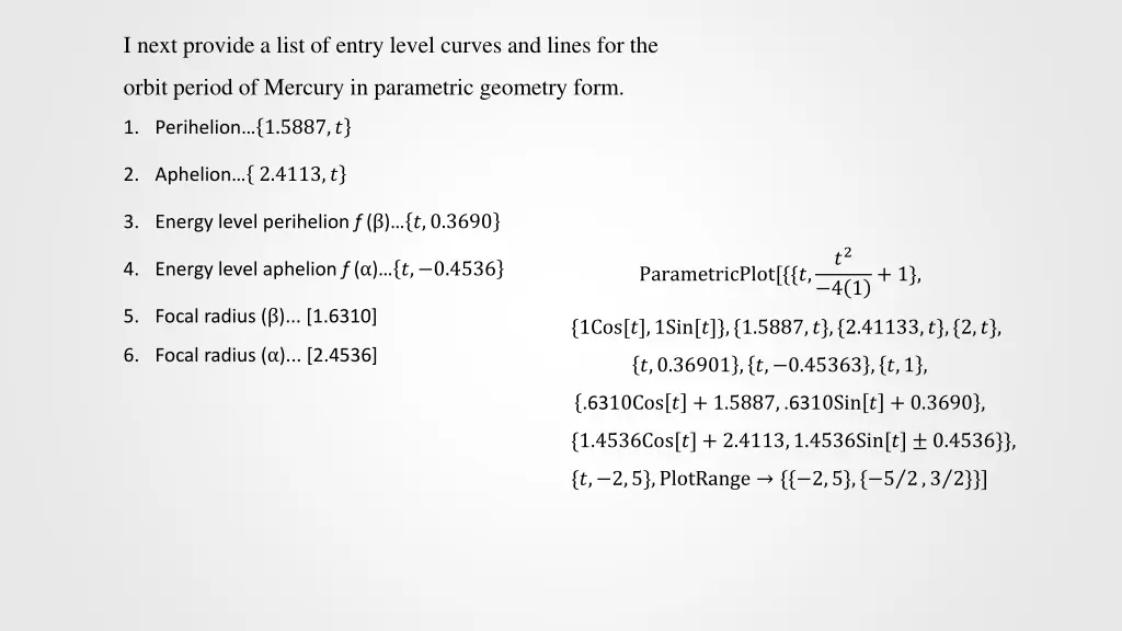 i next provide a list of entry level curves