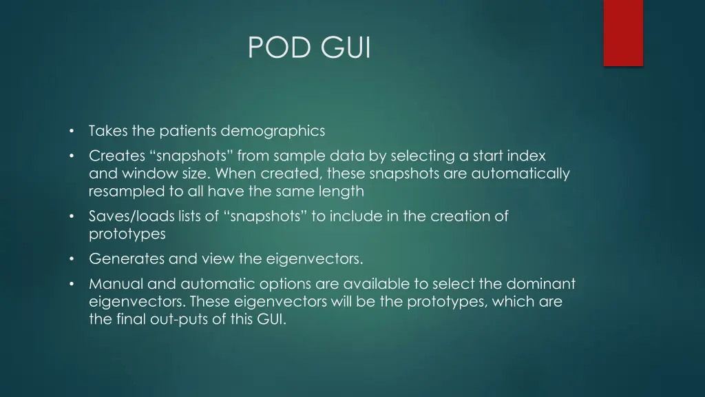 pod gui