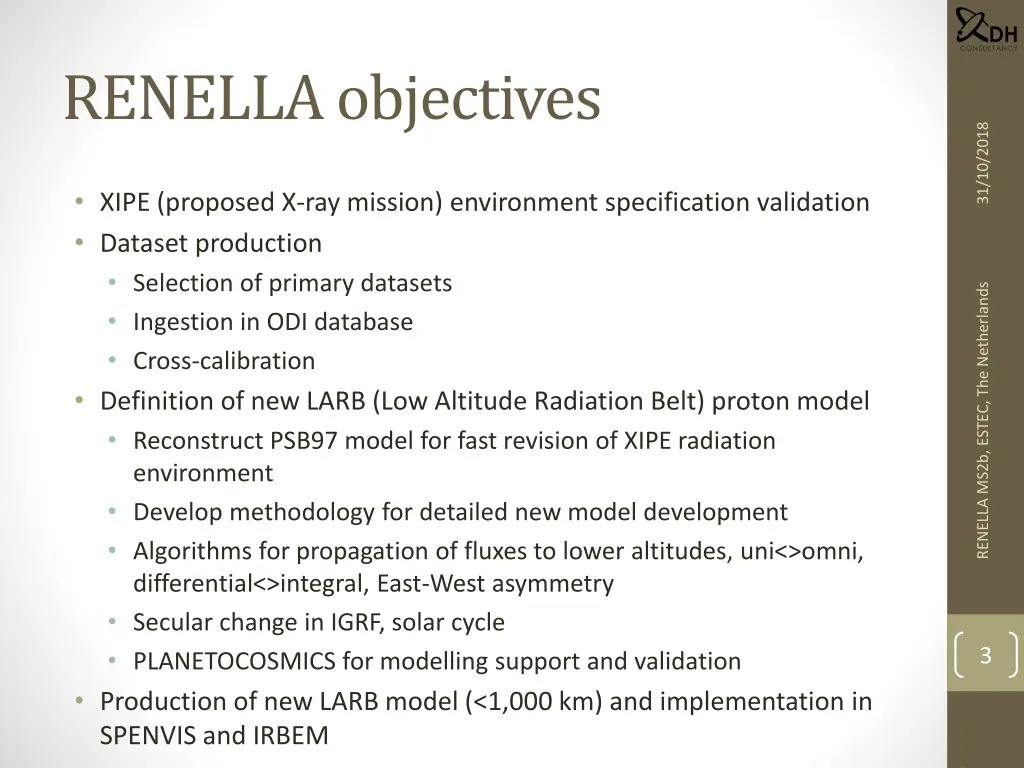 renella objectives