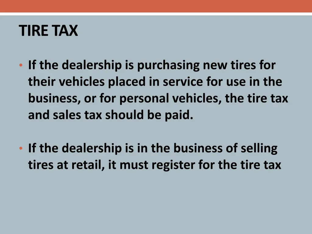 tire tax 1