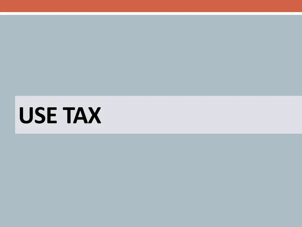 use tax
