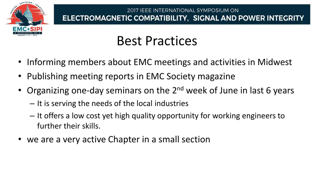 best practices