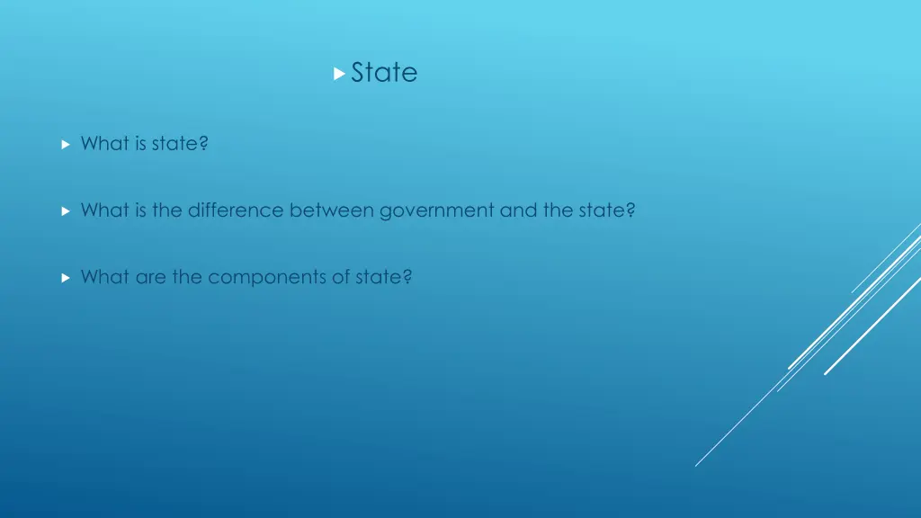 state